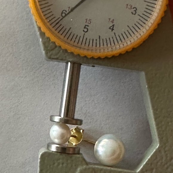 ✨Behind-the-Ear Double Drop Pearl Earrings – Elegant Minimalist Jewelry✨ - Picture 7 of 8